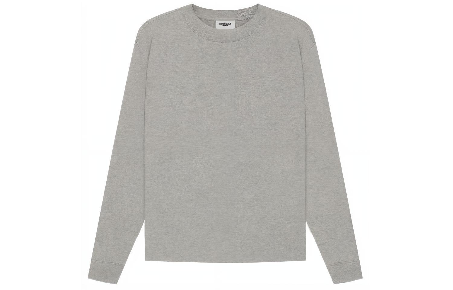 Футболка Fear of God Essentials SS21 Long Sleeve (темно-овсяная)