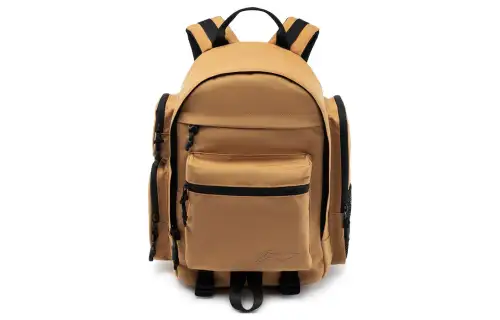Li Ning Sports Life Collection Polyester Backpack Regular Unisex Khaki