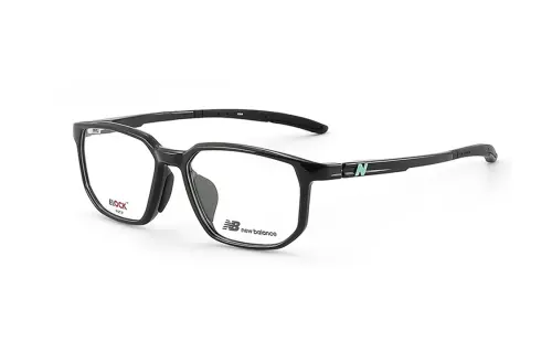 New Balance TR 90 Irregular Shape Eyeglass Frames Men's Black