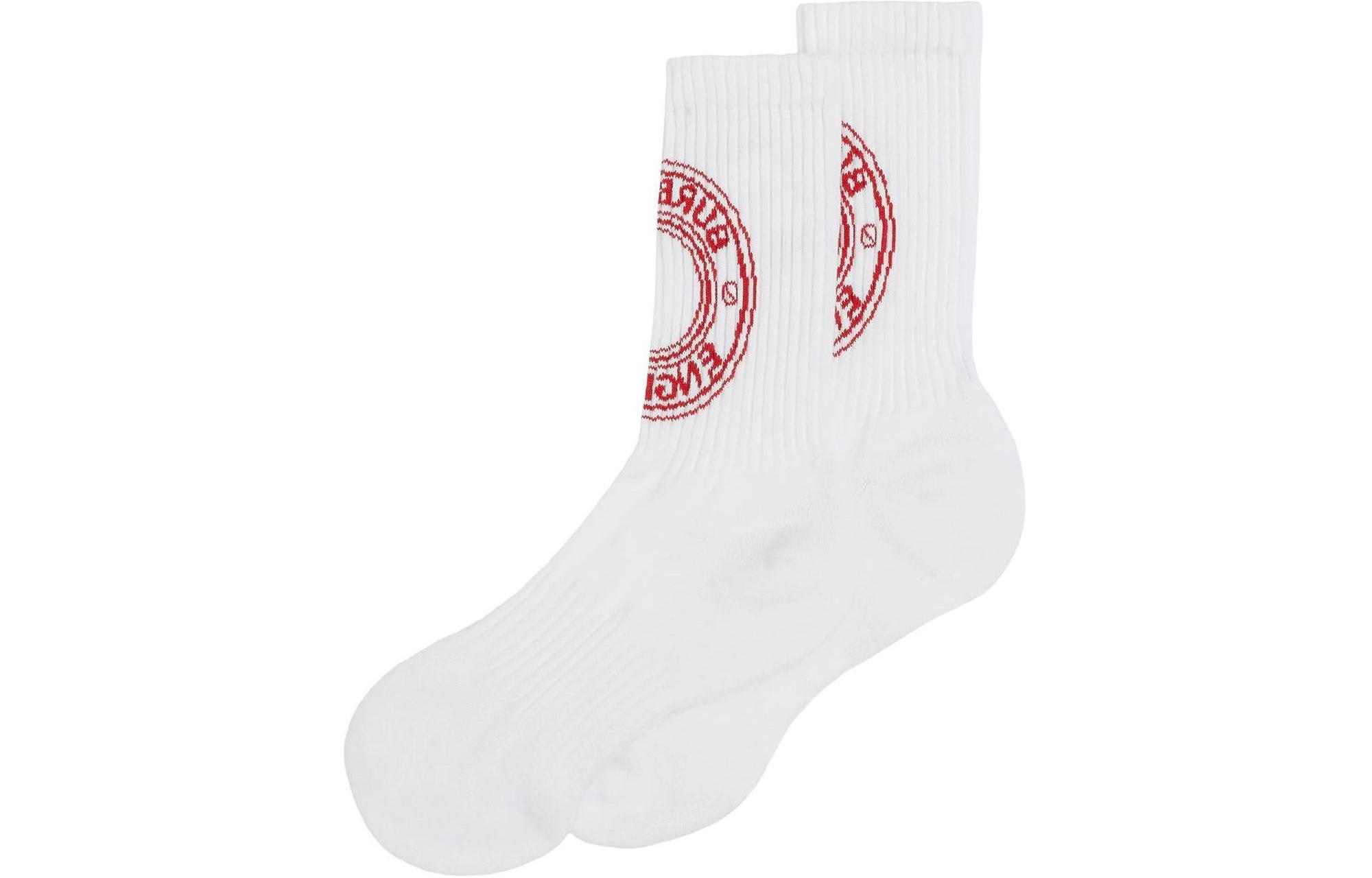 Burberry Knee High Socks Women’s White