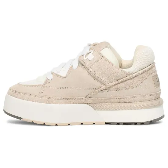 UGG Skateboarding Shoes Women's Low-top Beige