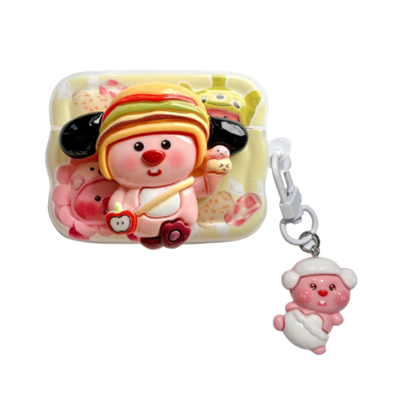 Baohuguang is suitable for wireless freebudsPro2+ FreeBuds5i Bluetooth Huawei 4e/3 tpu, three-dimensional feel, super good anti-fall, simple personality, creativity, cute, all-inclusive protection, earphone case