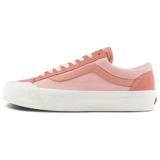Vans Old Skool REISSUE 136 Durable Breathable Low Top Skateboard Shoes Unisex Pink