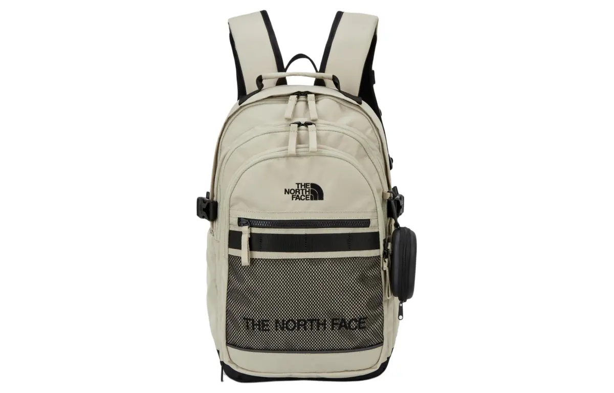 THE NORTH FACE 25L Outdoor Bags Polyester Light Beige Unisex