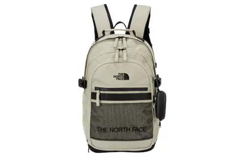 THE NORTH FACE 25L Outdoor Bags Polyester Light Beige Unisex