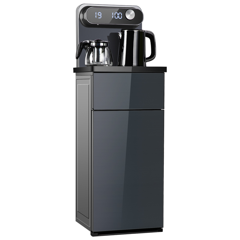 Meiling MELNG tea bar machine/tea making machine home smart remote control multi-function vertical water dispenser double outlet bottom bucket can be cooled and heated MY-YT915/MY-YT915B