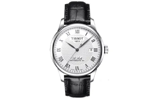 TISSOT Automatic Mechanical Movement 30m Waterproof Men's Watches Watch 39.3mm Silver Dial Stainless Steel Case