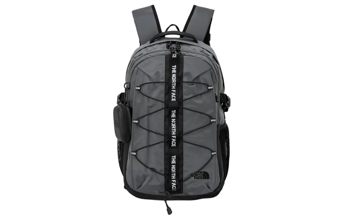 THE NORTH FACE 30L Backpack Outdoor Bag Nylon Gray Unisex