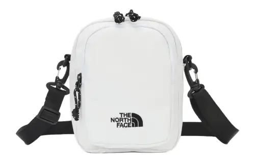 THE NORTH FACE 2L Shoulder Bag, Crossbody Bag, Outdoor Bag Polyester White Unisex