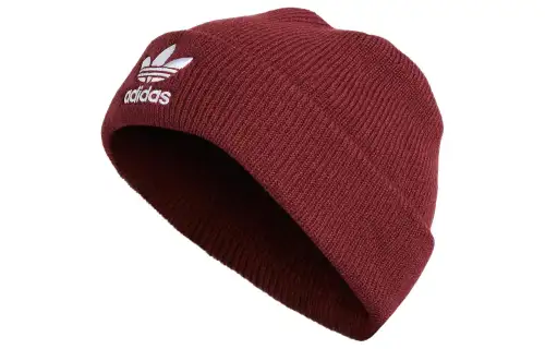 Adidas Originals Acrylic Beanies Men's Burgundy