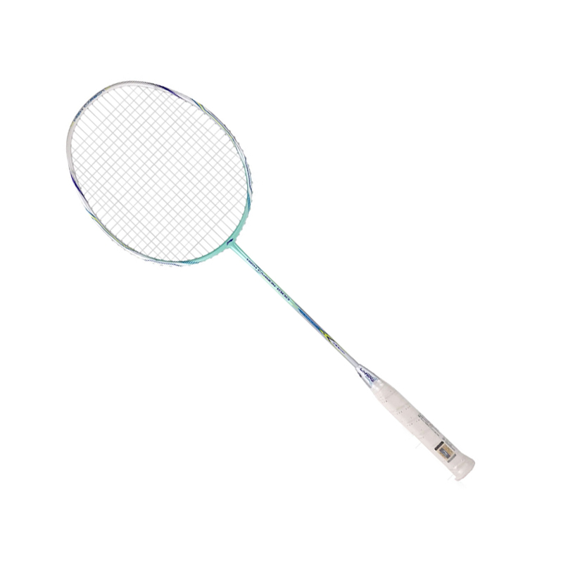 Li Ning HC1900 Full Carbon Badminton Rackets Offensive Type Heavy Head, Stiff Shaft Upper Class 4UG5 Azure