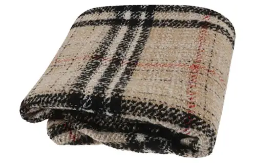 Burberry Cashmere Mulberry Silk Knit Scarves Unisex Beige