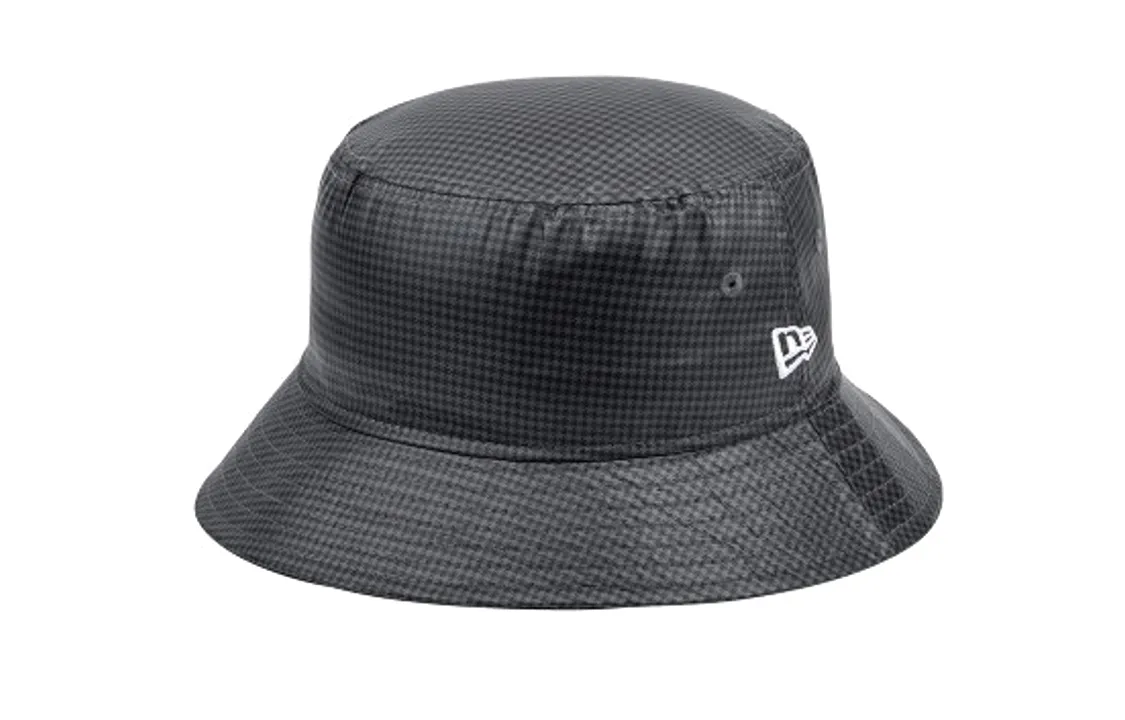 New Era Polyester Bucket Hats Unisex Black