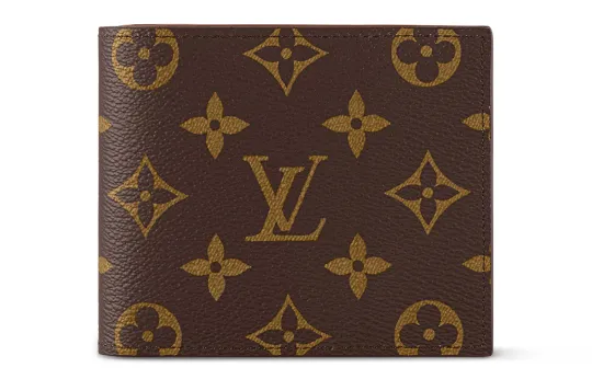 LOUIS VUITTON Marco Wallet Monogram Brown
