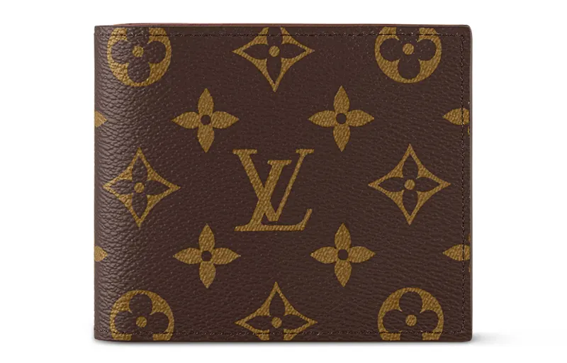 LOUIS VUITTON Marco Wallet Monogram Brown
