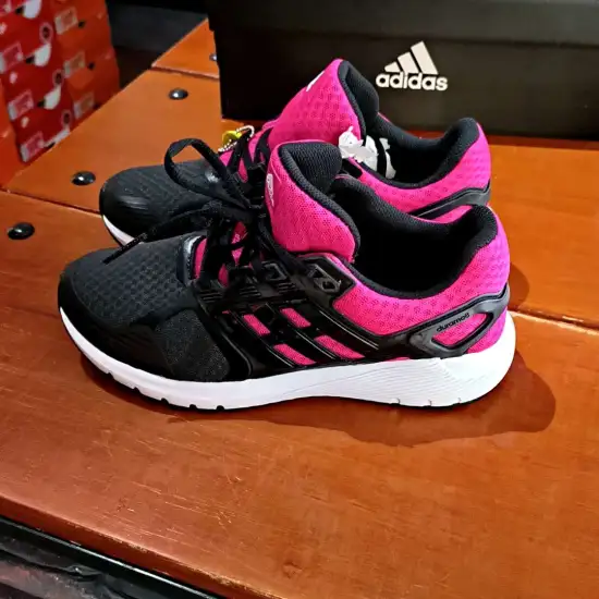 Adidas Duramo Running Shoes Women's Low-Top Black Purple