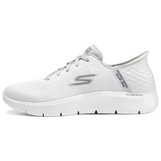 Skechers Go Walk Flex Casual Shoes Men Low-Top White Gray