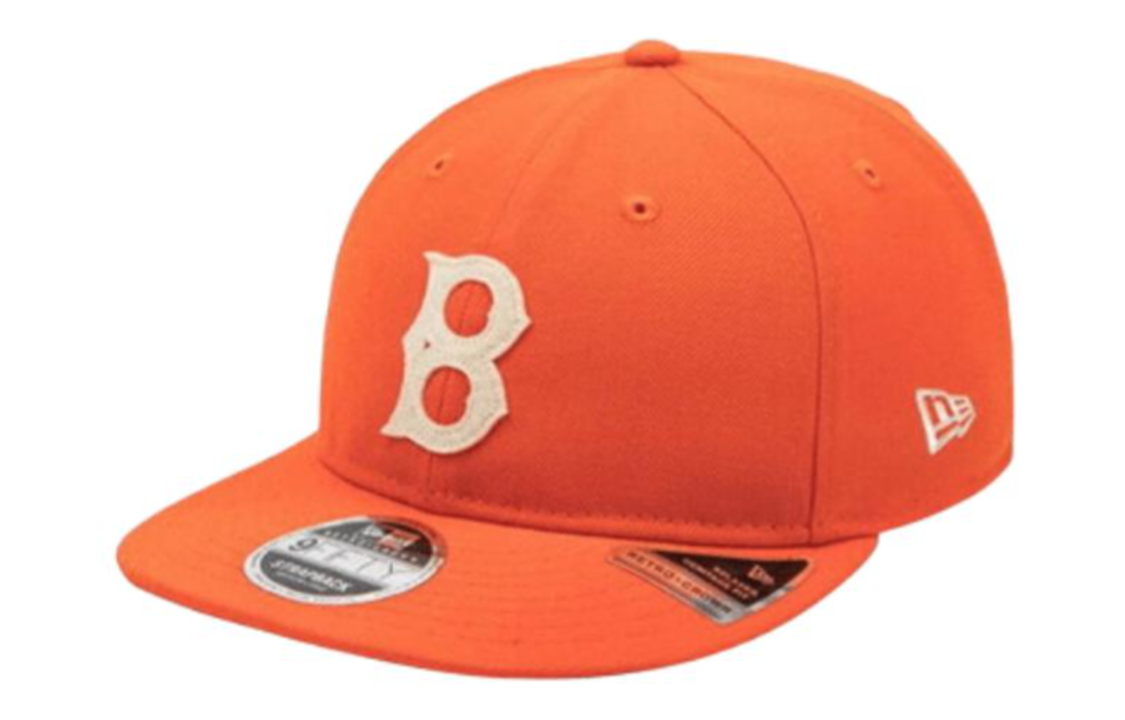 Кепка New Era Logo Baseball Cap (оранжевая)