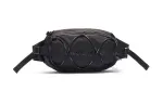 Converse Polyester Shoulder Bag, Crossbody Bag, Sling Bag, Fanny Pack Regular Unisex Black