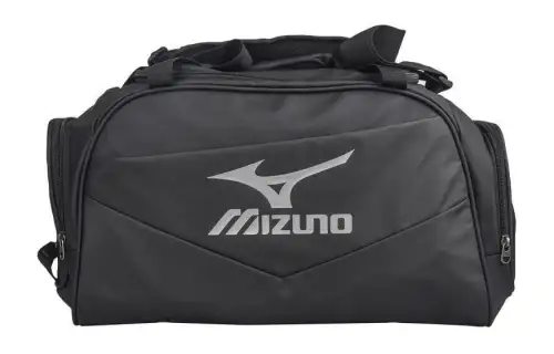 Mizuno Fabric Handbag, Shoulder Bag, Crossbody Bag, Gym Bag Men's Black