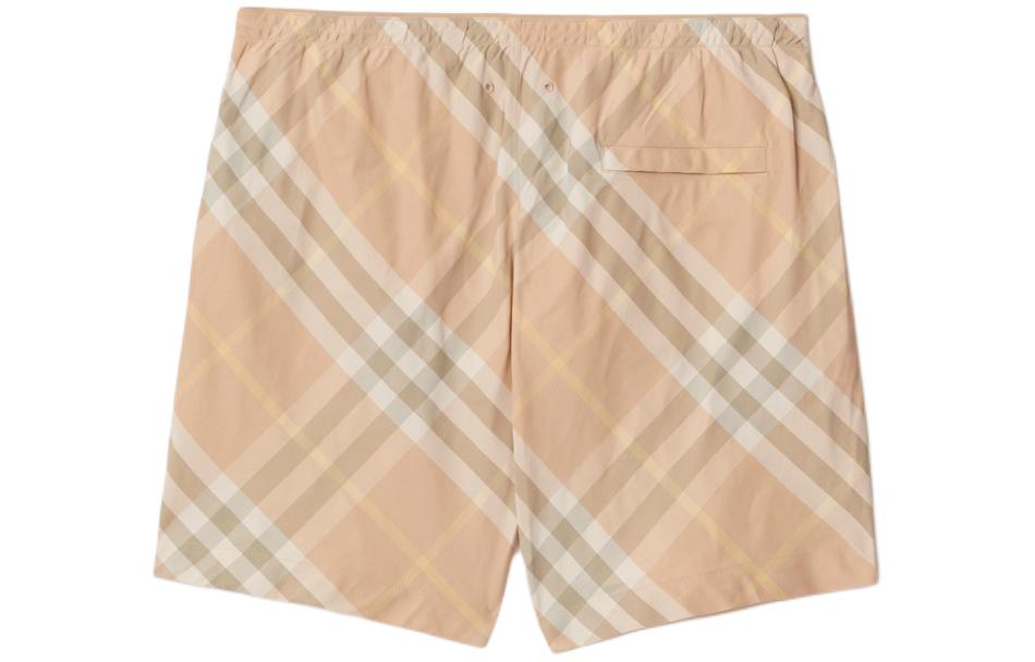 Burberry checked swim shorts