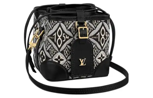 LOUIS VUITTON NOE Leather Bucket Bag, Handbag, Shoulder Bag, Burnt Wheat Bag Women's Gray