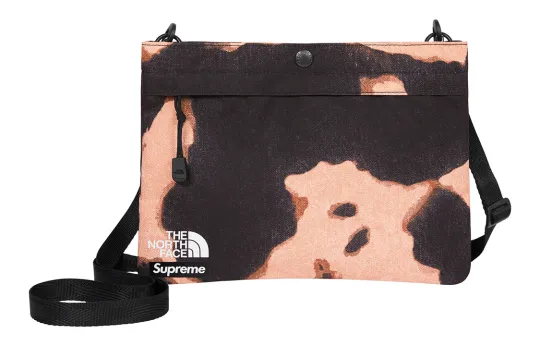 Supreme The North Face Collaboration Denim Messenger Bag, Crossbody Bag, Shoulder Bag Regular Unisex Brown/Blue