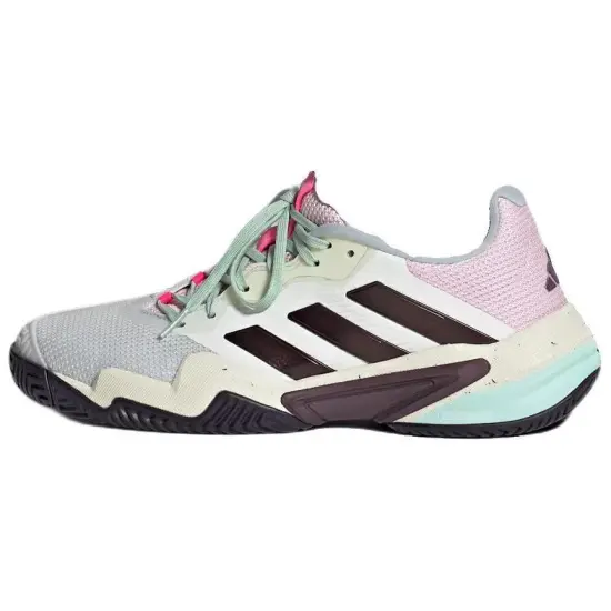 Adidas Barricade 13 Crystal White Aurora Met. Semi Green Spark