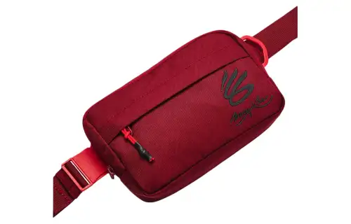 Under Armour Under Armour Polyester Shoulder Bag, Crossbody Bag, Fanny Pack Regular Unisex Red & Black