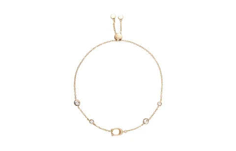 COACH Gold Plated Bracelets Women's Gold