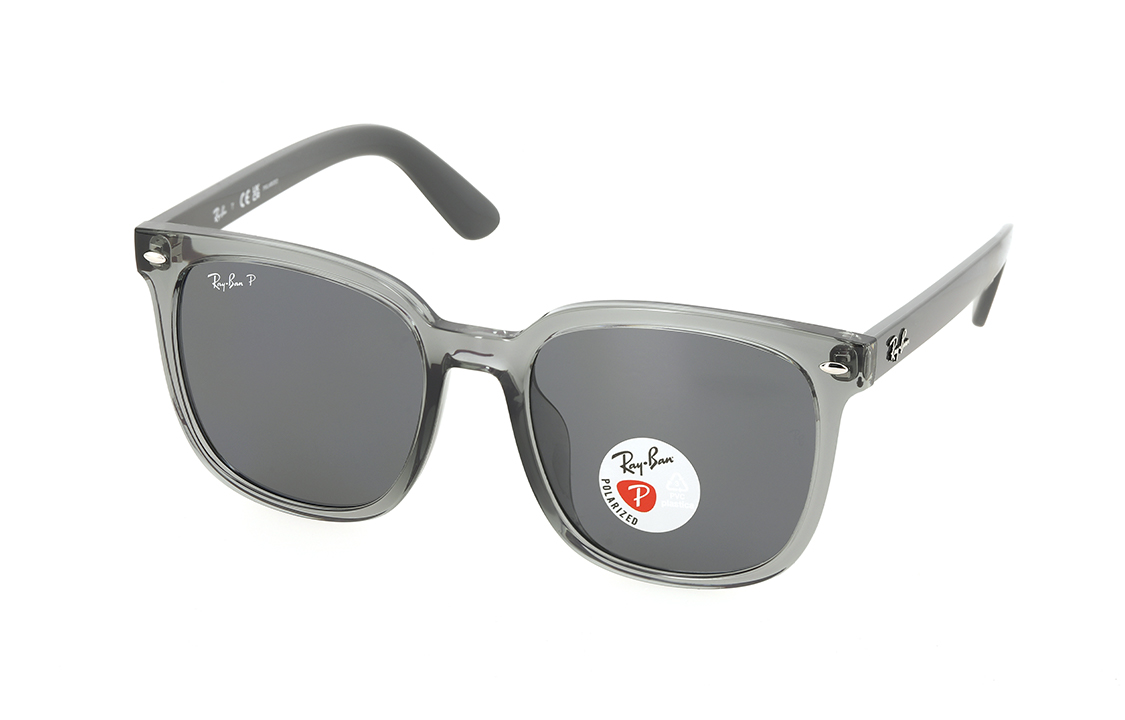 RayBan Супертонкое лицо Ray-Ban зеркало полка серый Квадратный солнечный глаз, отлитый под давлением зеркало мужской стиль