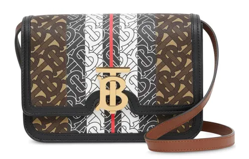 Burberry Cow Leather Crossbody Bag, Shoulder Bag Women's Brown