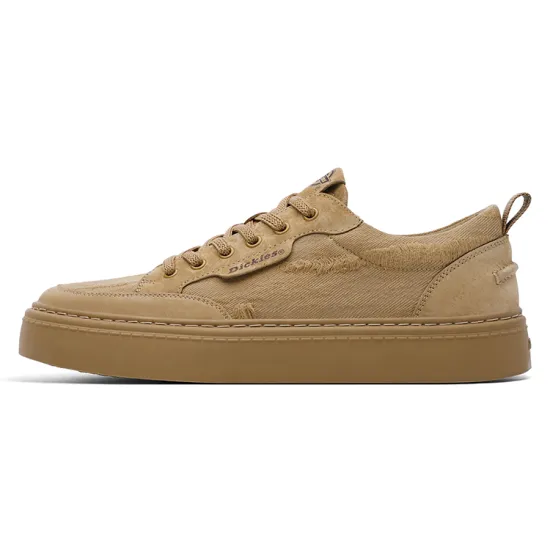 Dickies Skateboard Shoes Men Low-Top Brown
