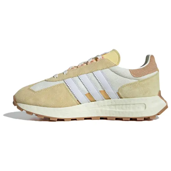 Adidas Originals Retropy E5 Running Shoes Women's Low-Top Beige White/Yellow
