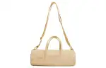 Nike Adjustable Strap Canvas Handbag, Canvas Bag, Crossbody Bag, Shoulder Bag Regular Women's Beige Yellow
