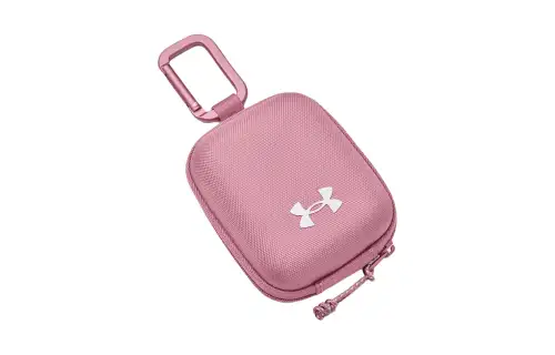 Under Armour Polyester Bag Charm Coin Purse Mini Unisex Pink & White