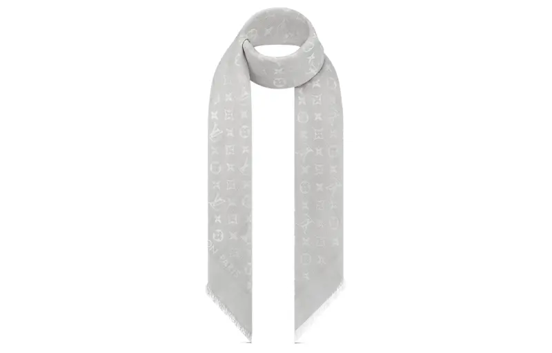 LOUIS VUITTON Shawls Women's Gray