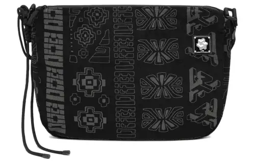 Li Ning China Culture Collection Cotton Shoulder Bag, Crossbody Bag Regular Unisex Black