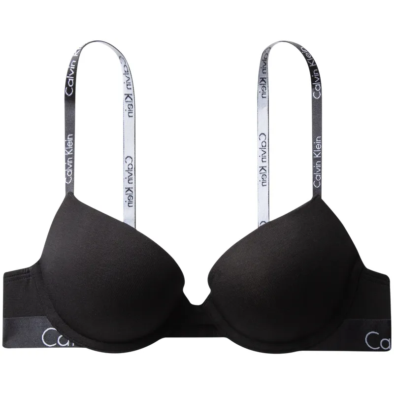 CALVIN KLEIN Bra Women's Space Black