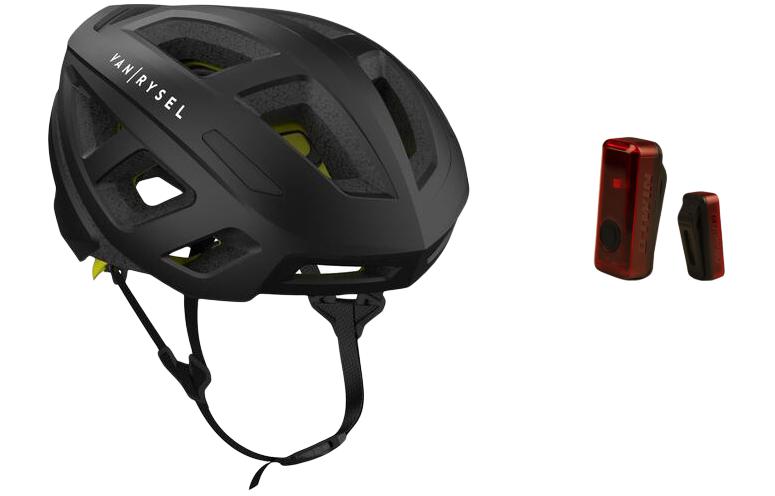 DECATHLON Outdoor Cycling Helmets Polycarbonate Unisex Half Helmet