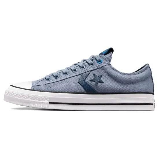 Converse Star Player 76 Anti Slip Wear Resistant Low Top Canvas Shoes Unisex Blue White