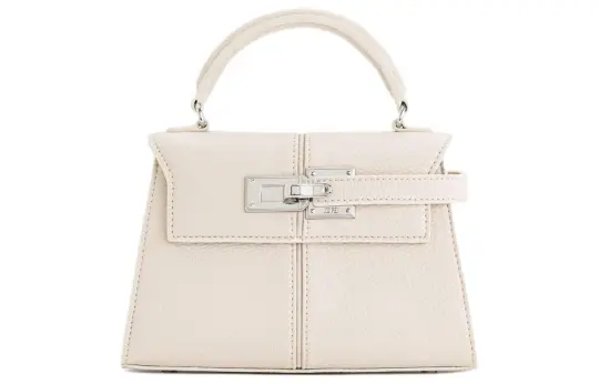 JW PEI Leather Handbag, Crossbody Bag Regular Women's White