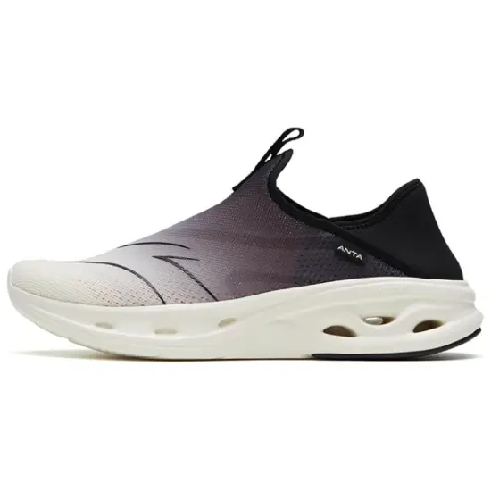 ANTA Outdoor Shoes Men Low-Top Black White