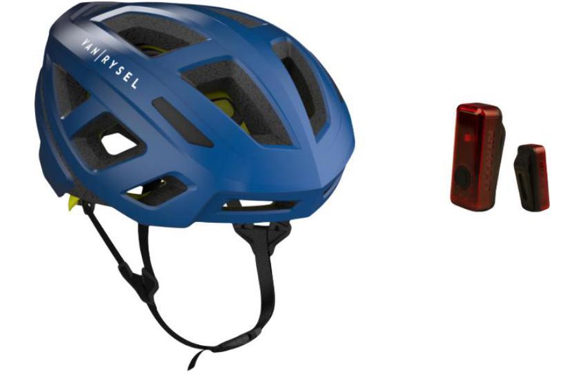 DECATHLON Outdoor Cycling Helmets Polycarbonate Unisex Half Helmet