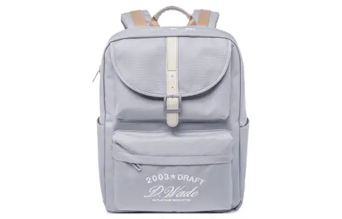 Li Ning Polyester Backpack Unisex Gray