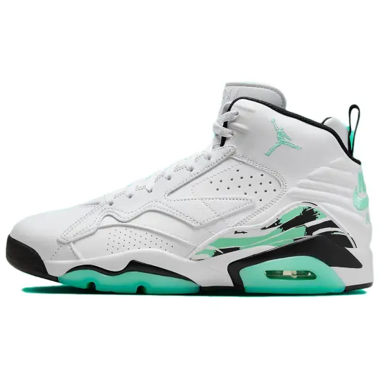 JORDAN Mvp White Green Glow