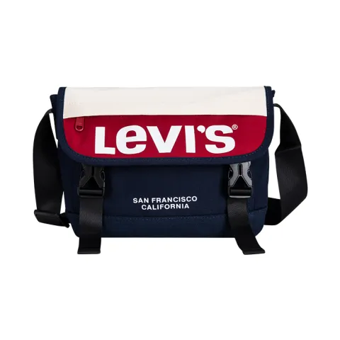 Levi's Levi's Polyester Shoulder Bag, Crossbody Bag, Fanny Pack Regular Unisex Denim Blue