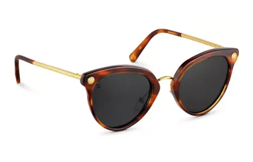 LOUIS VUITTON Cat Eye Sunglasses Women's Tortoiseshell