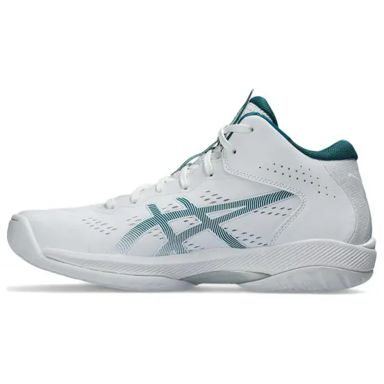 Asics GELHOOP V16 Basketball Shoes Unisex Mid-top White/green