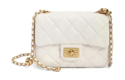 BELLE Sheepskin Crossbody Bags Small Women's